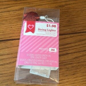 Brand new Valentine’s Day string lights